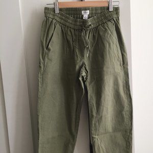 J.Crew Linen Joggers (Petite)